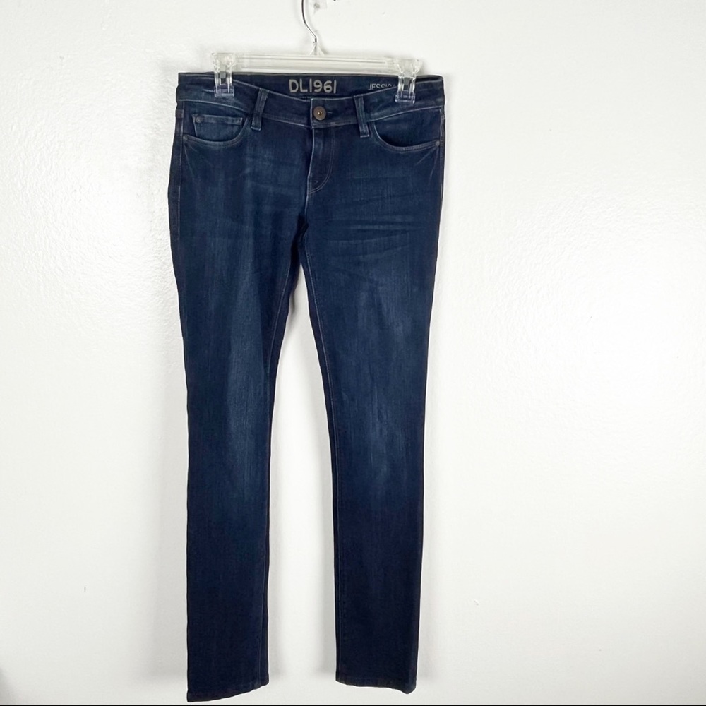 DL1961 Jessica Skinny Liberty 4Way Stretch 360 Comfort Jeans, Size 27